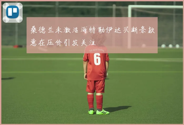 桑德兰未激活海特勒伊达买断条款意在压价引发关注